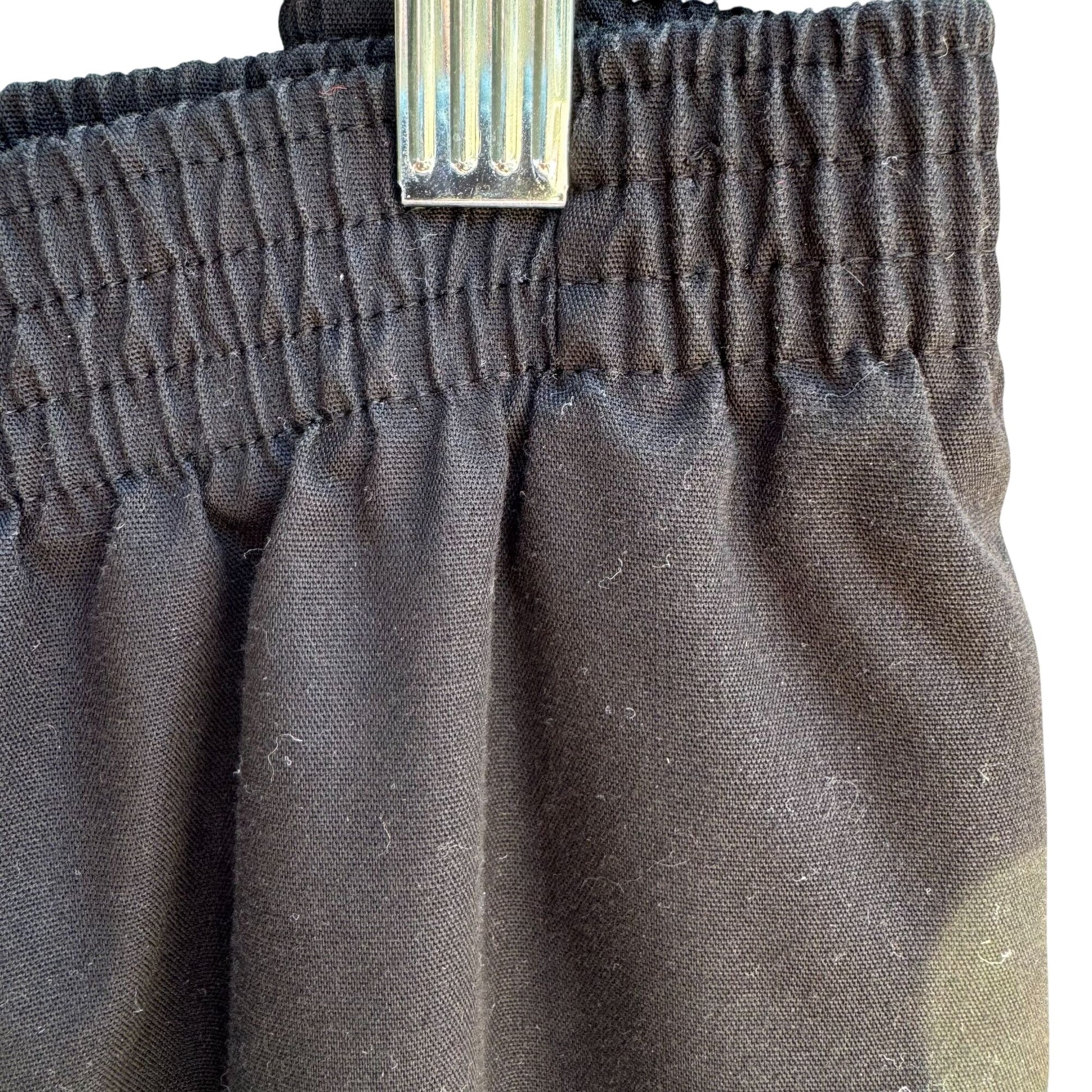 Dickies Mens Black Cargo Elastic Waist Scrub Uniform Pants 850506 BLKZ Style 4XL