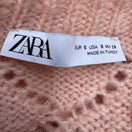 Switch Zara Coquette Cottagecore Cable Knit Floral Embroidered Bolero Arm Warmer Top S 2 image