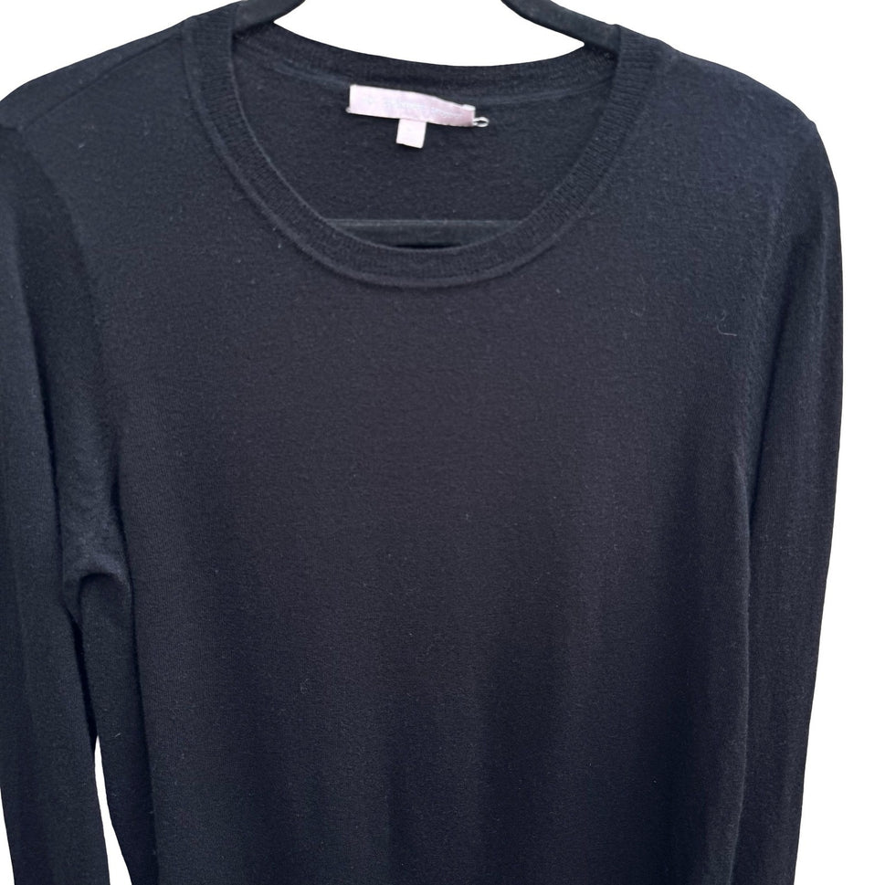 The Cashmere Project 100% Cashmere Quiet Luxury Minimalist Preppy Sweater L