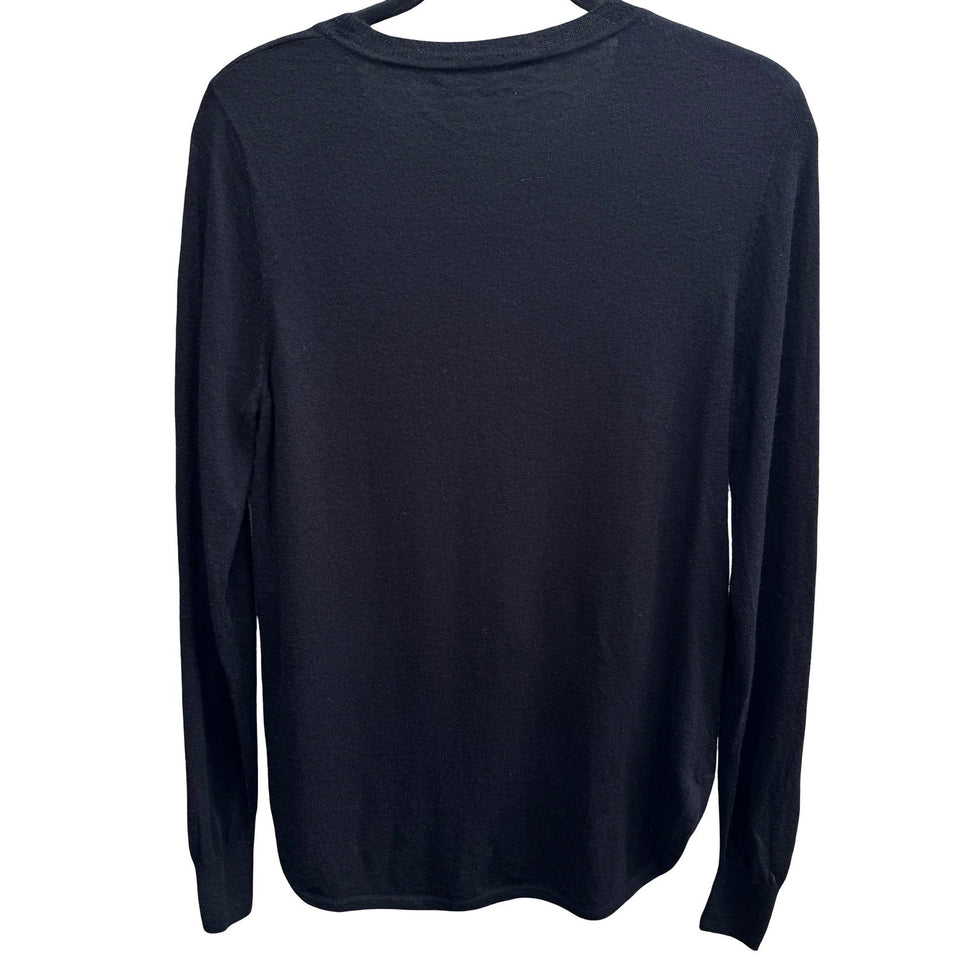 The Cashmere Project 100% Cashmere Quiet Luxury Minimalist Preppy Sweater L