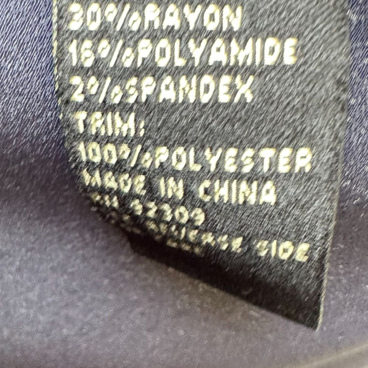 DG 2 Diane Gilman Navy Flowy Chiffon Back Knit Turtleneck Long Sleeve Sweater XS