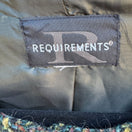 Switch Requirements Boucle Tweed Academia Womens Green Textured Button-Up Jacket Blazer 2 image