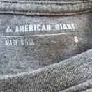 Switch American Giant Minimalist Sustainable Cotton Pocket Tee Short Sleeve Grey S USA 2 image