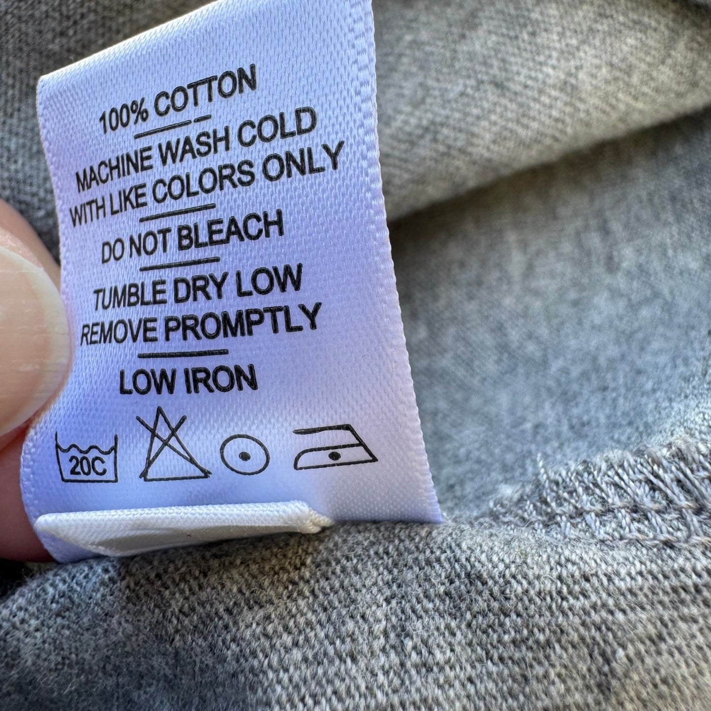 American Giant Minimalist Sustainable Cotton Pocket Tee Short Sleeve Grey S USA