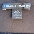 Switch Hilary Radley Womens Black Polo Style Stretch Lightweight Short Sleeve Top L 2 image