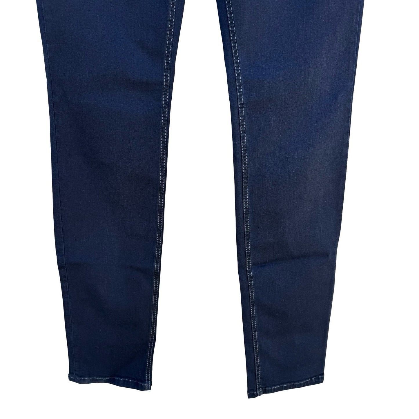 Cambio Jeans Parla Long Luxury Edition Dark Indigo Skinny Jeans Womens 12 NEW