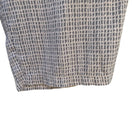 Switch Cherokee Womens Grey White Checkered Lightweight Flowy Drawstring Waist Pants XL 3 image