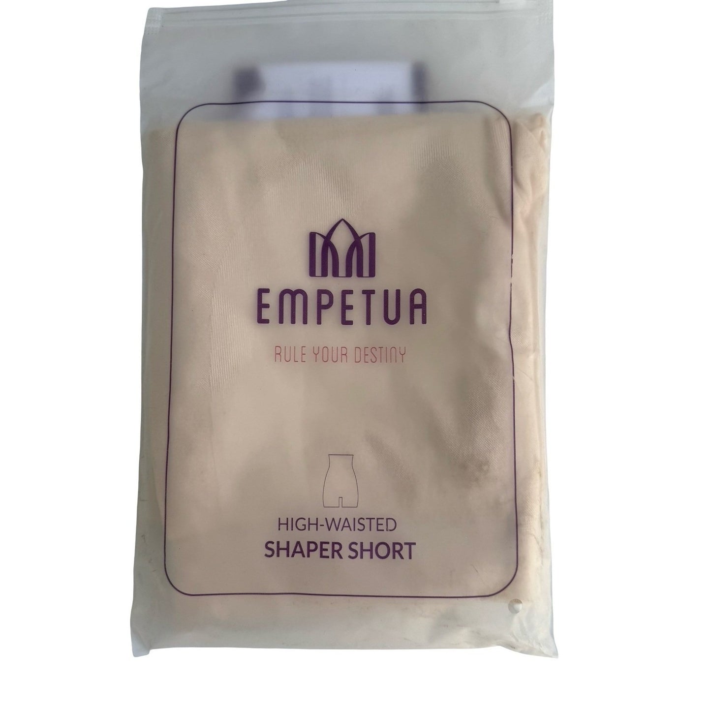 Empetua Shapermint High Waisted Shaper Short Nude Seamless Tummy Control XL NEW