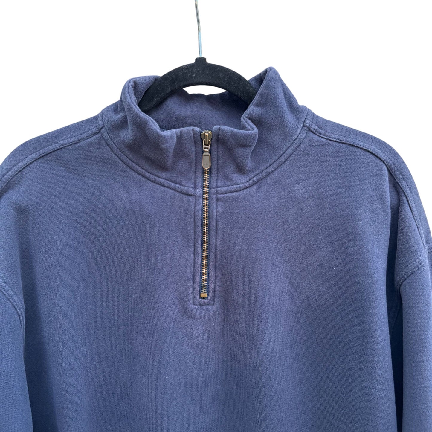 Nike Golf Vintage Mens Quarter-Zip High Collar Fleece Pullover Sweatshirt Large