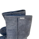 Switch Bearpaw Emma Tall Womens Boots Charcoal Gray Suede Shearling Sheepskin Wool 10 2 image