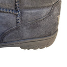 Switch Bearpaw Emma Tall Womens Boots Charcoal Gray Suede Shearling Sheepskin Wool 10 3 image