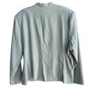 Switch Lady Dorby Vintage Womens Preppy Pale Blue Office Professional Blazer Jacket 20W 2 image