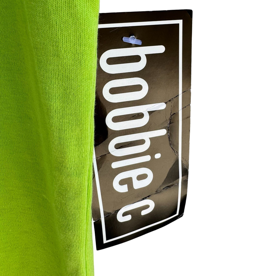 Bobbie C Chartreuse Sleeveless Cotton Womens Preppy Casual Wear Shirt Top New M