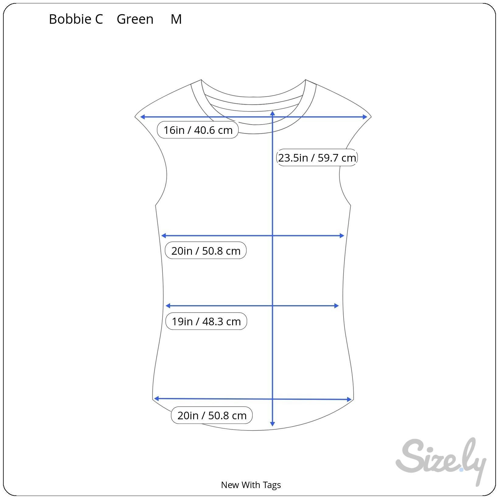 Bobbie C Chartreuse Sleeveless Cotton Womens Preppy Casual Wear Shirt Top New M