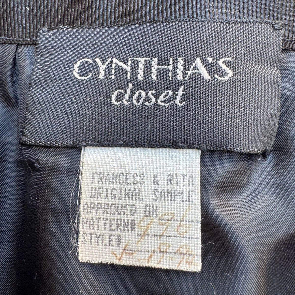 Cynthia's Closet Vintage Sample Preppy Grunge Twee Wool Plaid Micro Mini Skirt 6