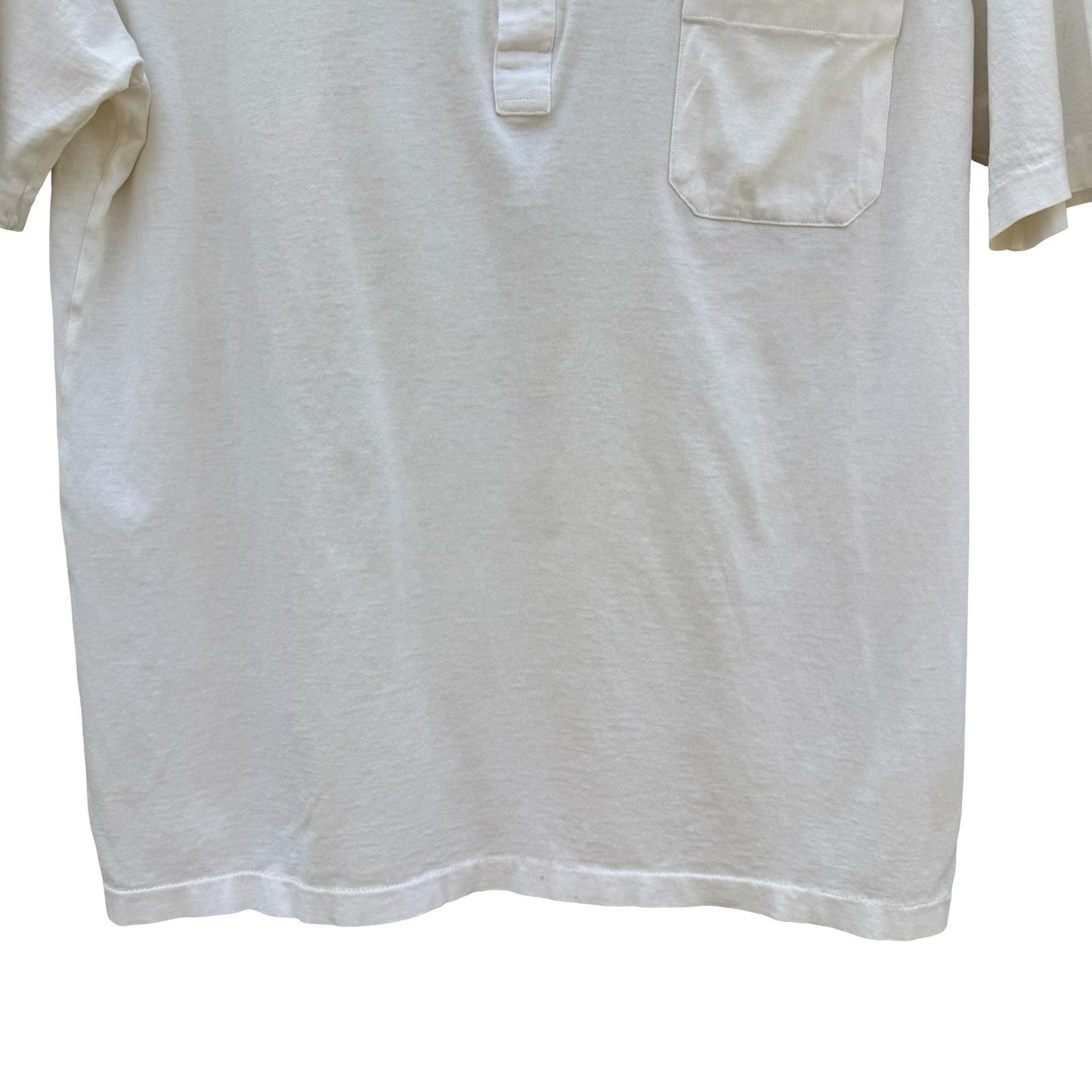 Giordano Sports Wear SPA Paris Mens S Cream Mercerized Cotton Polo Shirt Vintage