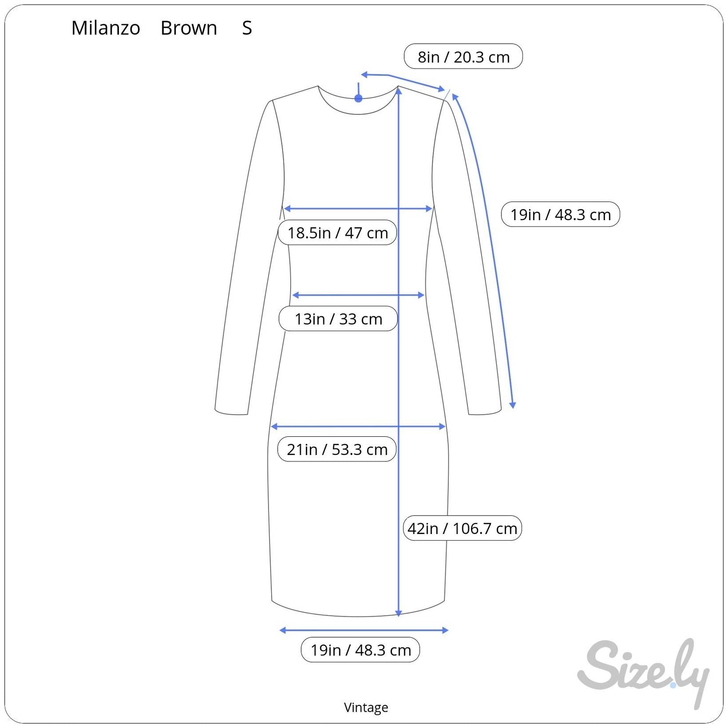 Milanzo Vintage Paisley Long-Sleeve Button Front Pleated Pencil Skirt Dress S