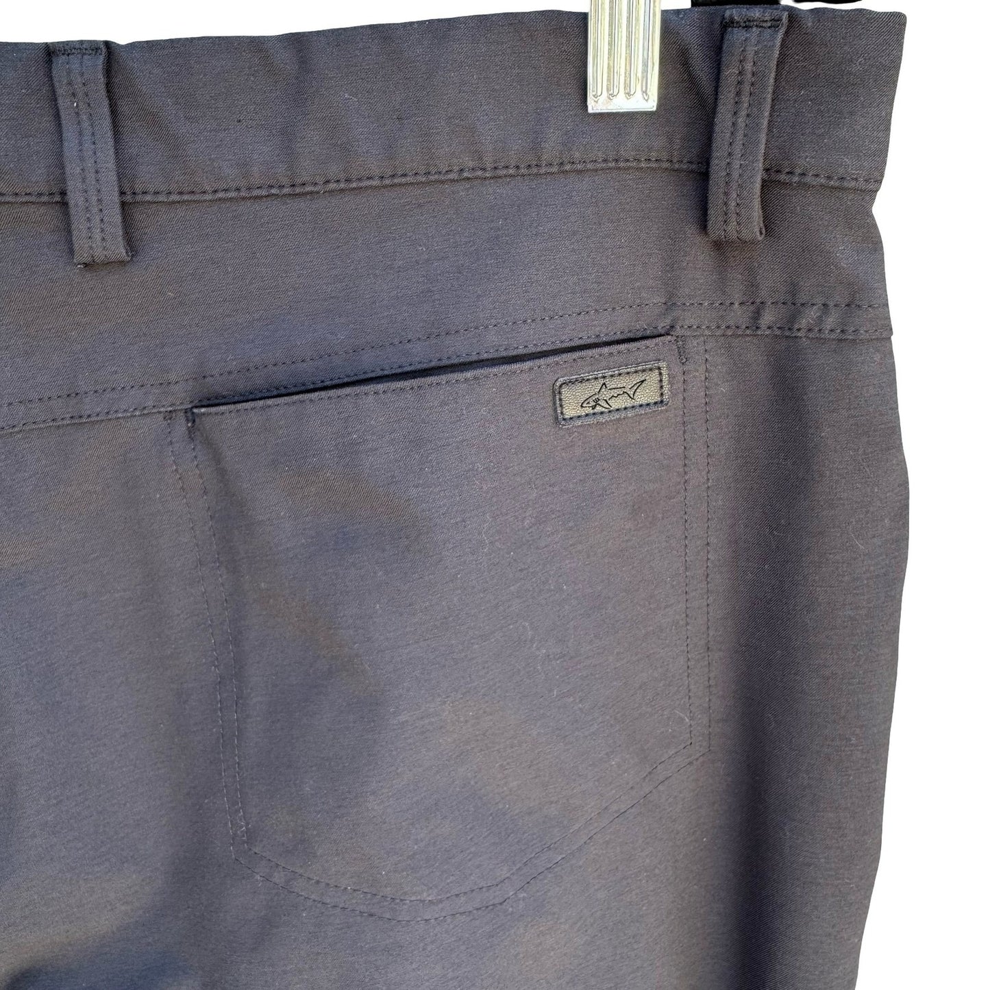 Greg Norman Mens ML75 Stretch Golf Pants Black 5-Pocket Trouser 36x30 Athleisure