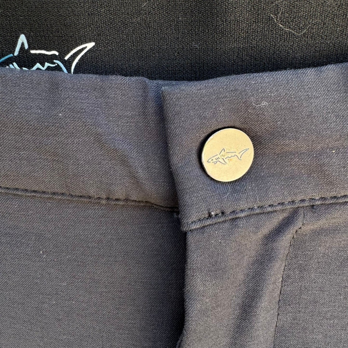 Greg Norman Mens ML75 Stretch Golf Pants Black 5-Pocket Trouser 36x30 Athleisure