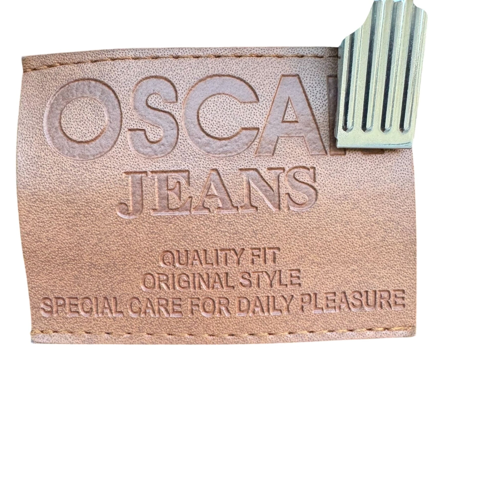 Oscar Jeans Selected 2015 Mens Black Denim Straight Leg Baggy Jeans 40" x 30"