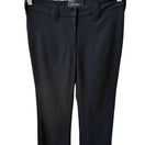 Switch Santisima Vintage Y2K 90s Minimalist Black Wool Blend Tailored Flare Leg Pants 4 3 image