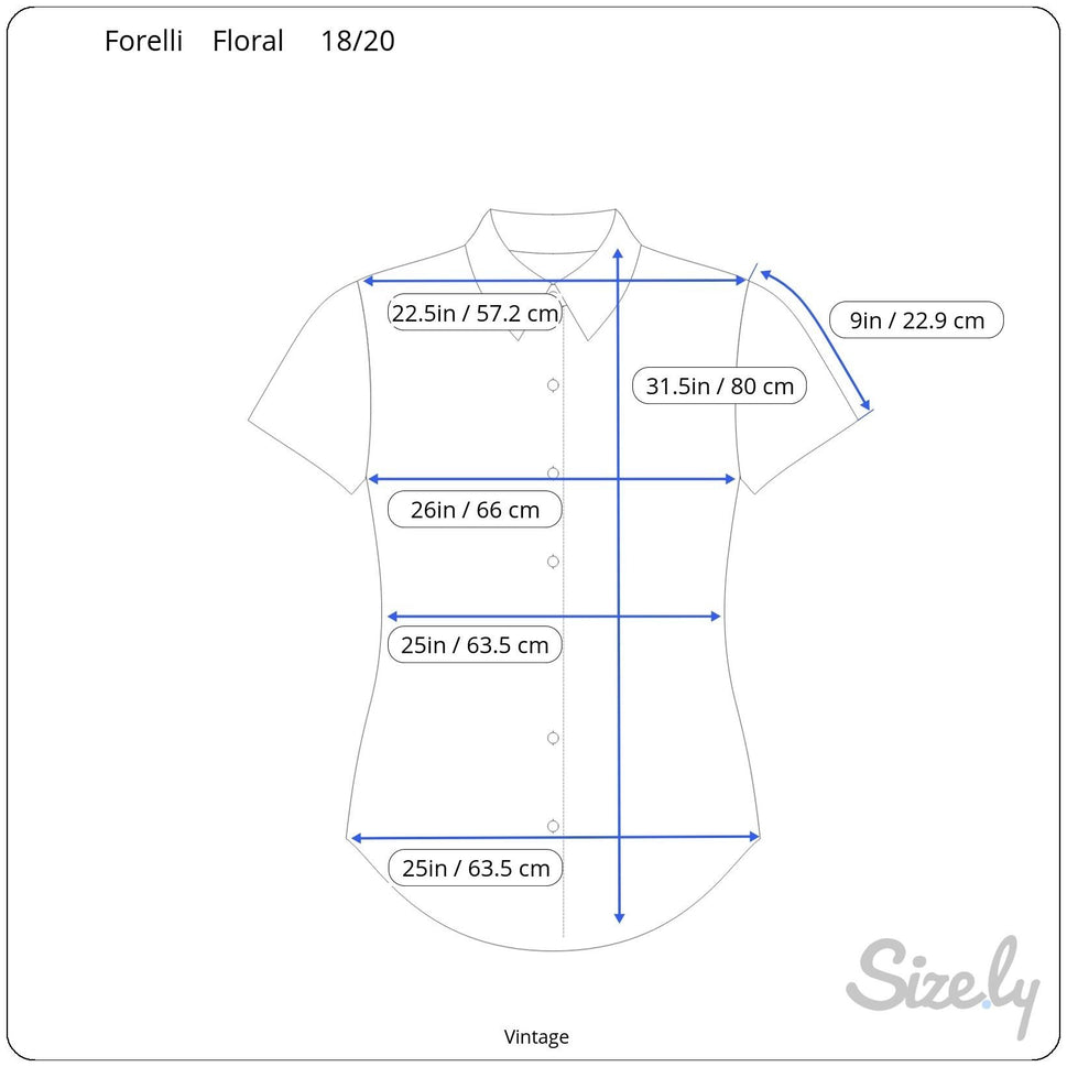 Forelli Womens Floral Pink Yellow Floral Hawaiian Short Sleeve Button-Up Shirt 18/20