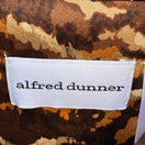 Switch Alfred Dunner Vintage Womens Brown Tan Abstract Animal Print Zip Bomber Jacket 2 image