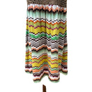Switch Moda International Boho Festival Hippie Crochet Chevron Mini Dress Sundress S 3 image