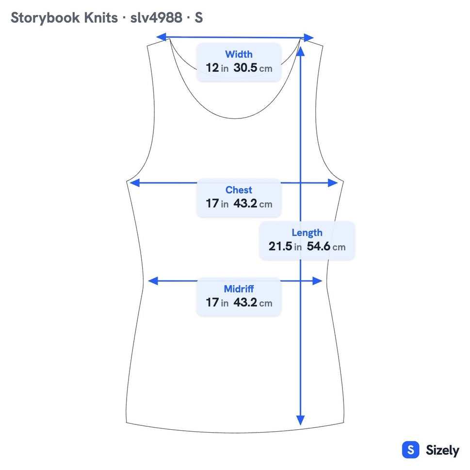 Storybook Knits Vintage Cottagecore Grandma Sleeveless Sweater Crochet Floral S