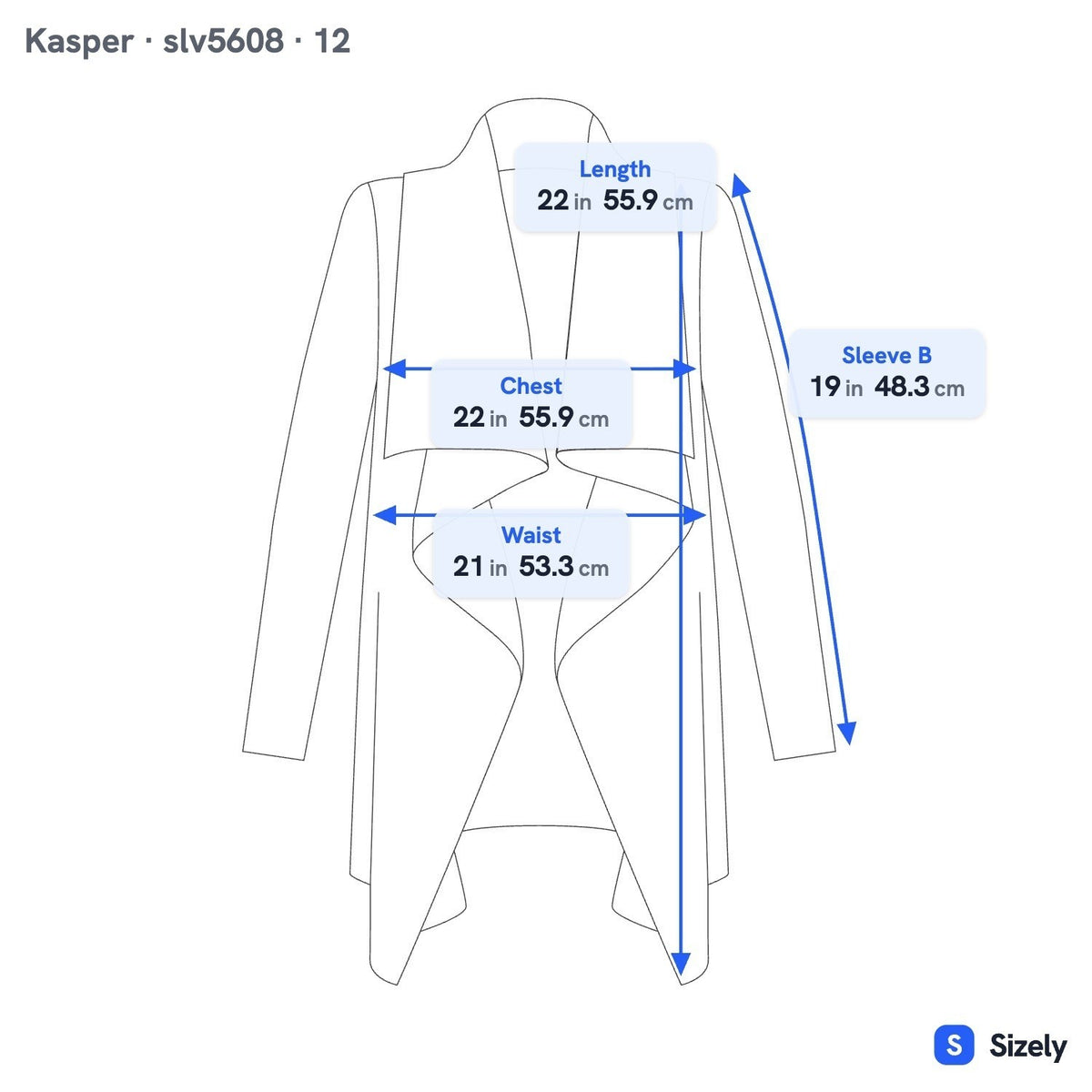 Kasper Mod Geometric Colorblock Careerwear Layering Open Front Blazer 12 NEW