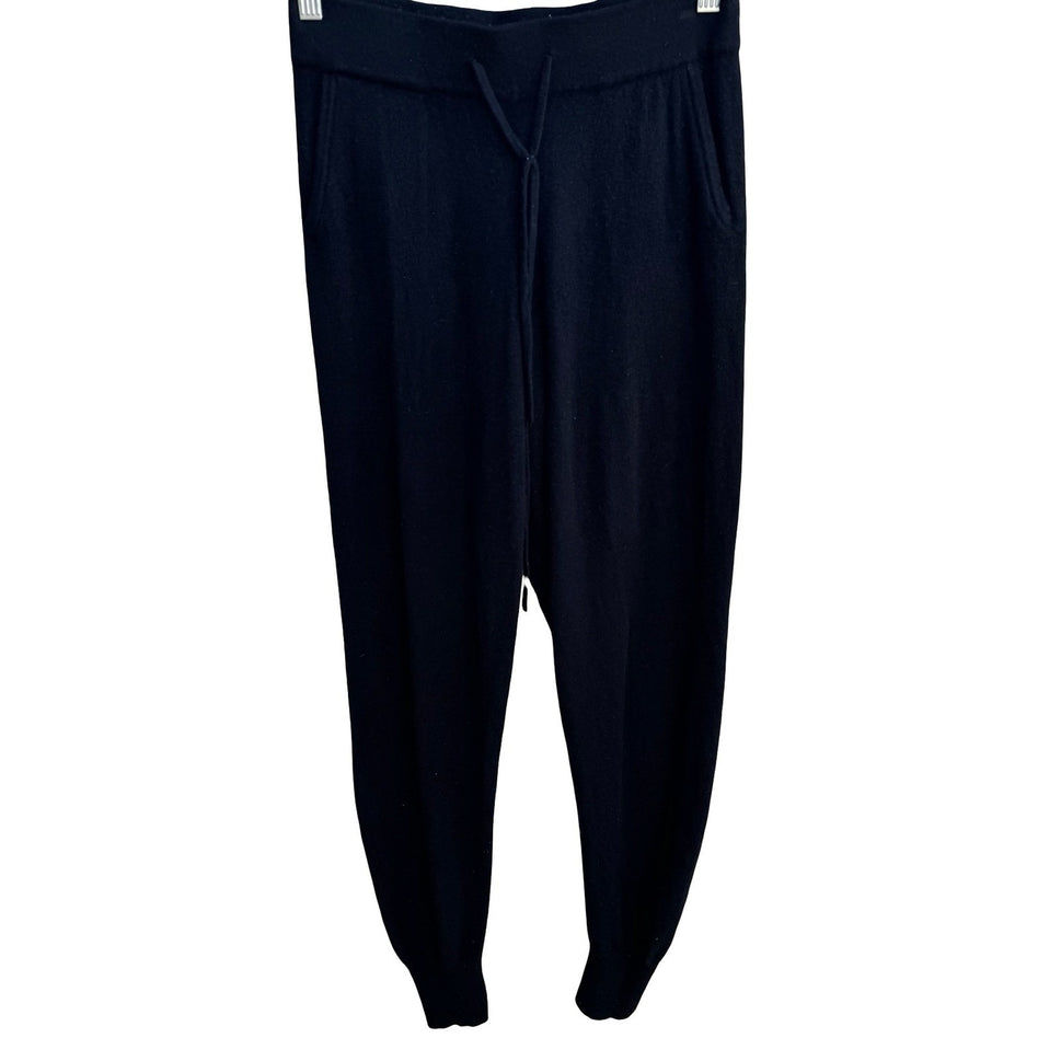 The Cashmere Project 100% Cashmere Minimalist Quiet Luxury Loungewear Joggers S