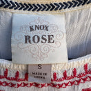 Switch Knox Rose Boho Cottagecore Peasant Embroidered Airy Floral Lace Sleeveless Top S 2 image