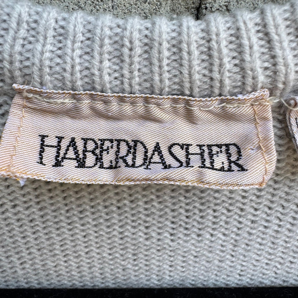 Haberdasher Vintage 80s 90s Collegiate Schoolgirl Preppy Argyle Sweater Vest S