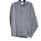 Switch Alfani Mens Faux Suede Look Button-Up Band Collar Long Sleeve Shirts Lot of 3 L 3 image