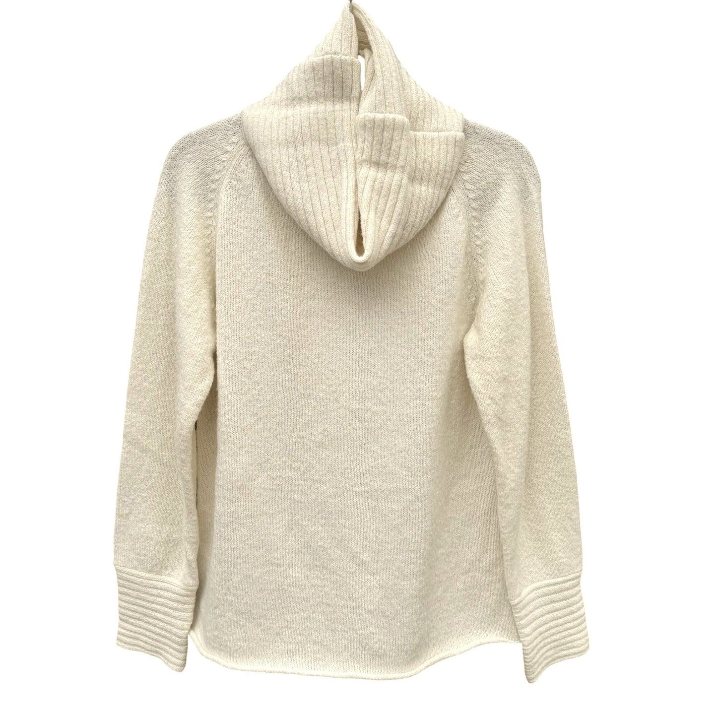 Terry Lewis Classic Luxuries Ribbed Knit Cowl Neck Sweater S Preppy Lagenlook