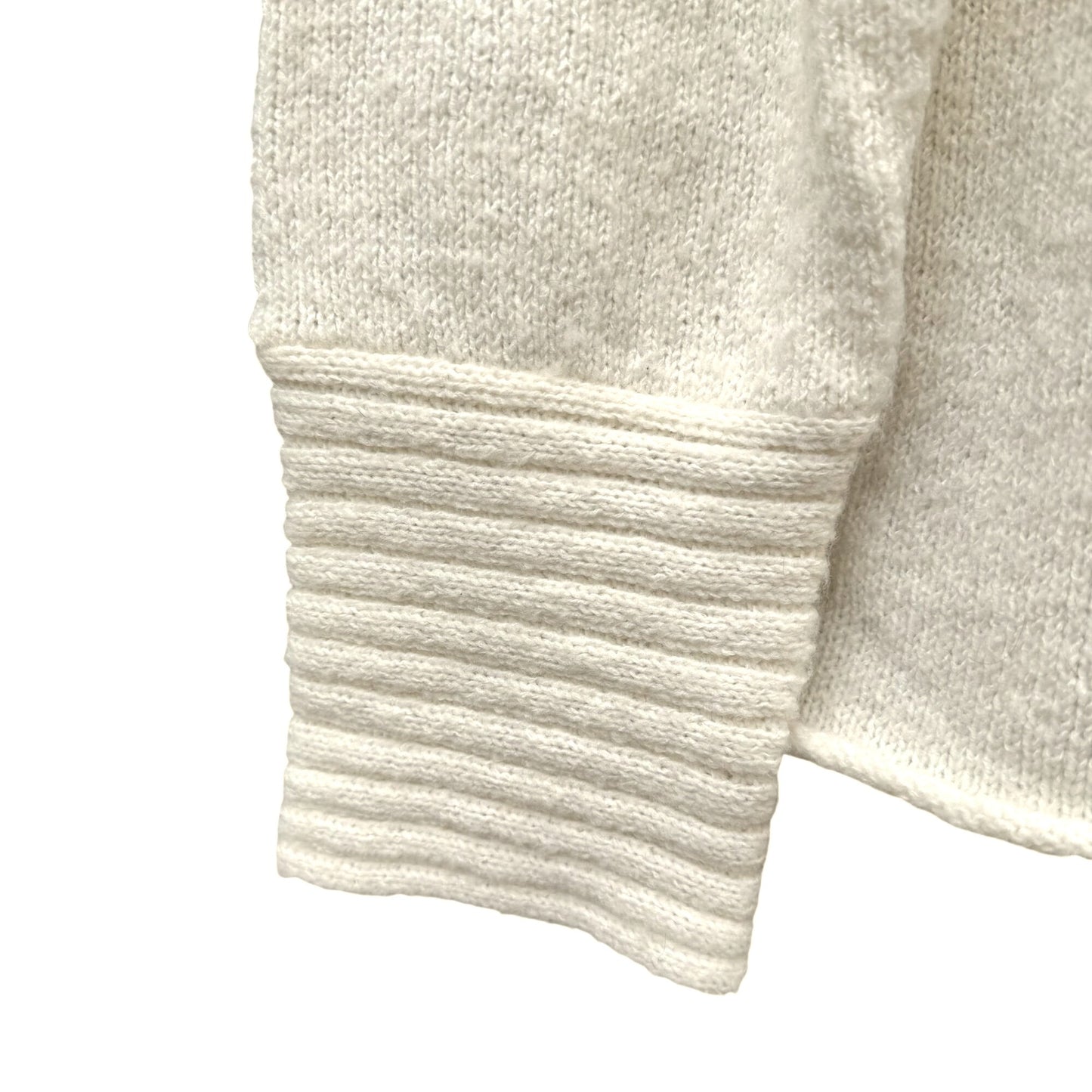 Terry Lewis Classic Luxuries Ribbed Knit Cowl Neck Sweater S Preppy Lagenlook