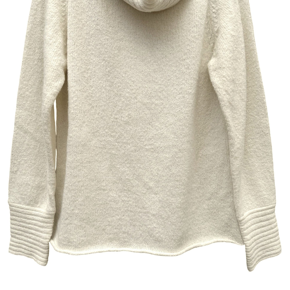 Terry Lewis Classic Luxuries Ribbed Knit Cowl Neck Sweater S Preppy Lagenlook