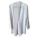 Switch Contempo Casuals Vintage Expose Womens Flowy White Tie Front Fairy Witchy Top L 2 image
