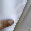 Switch Contempo Casuals Vintage Expose Womens Flowy White Tie Front Fairy Witchy Top L 3 image