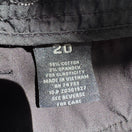 Switch ZD Premium Womens Black Button Pockets Drawstring Hem Cropped Cargo Pants 20 3 image