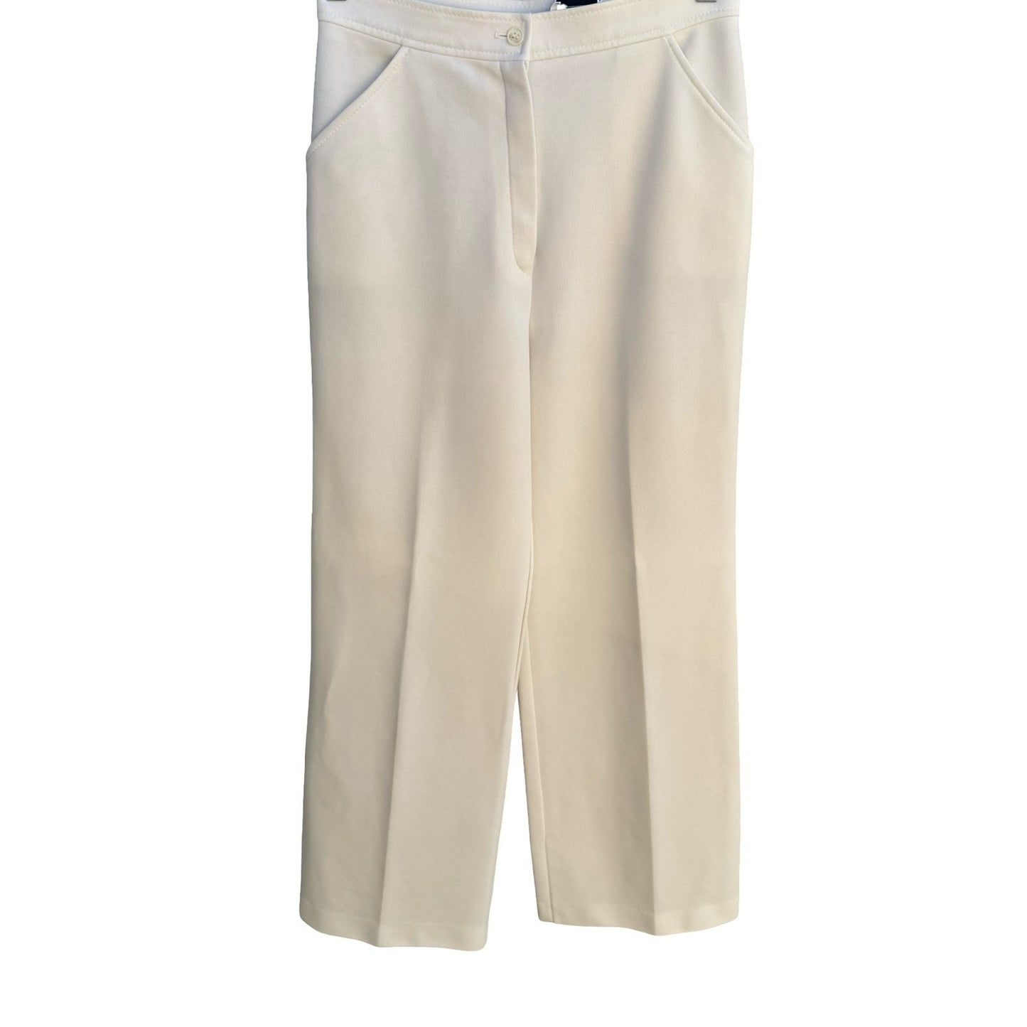 Act III Vintage Mod Minimalist High Waisted Old Money Careerwear Wide Leg Pant L