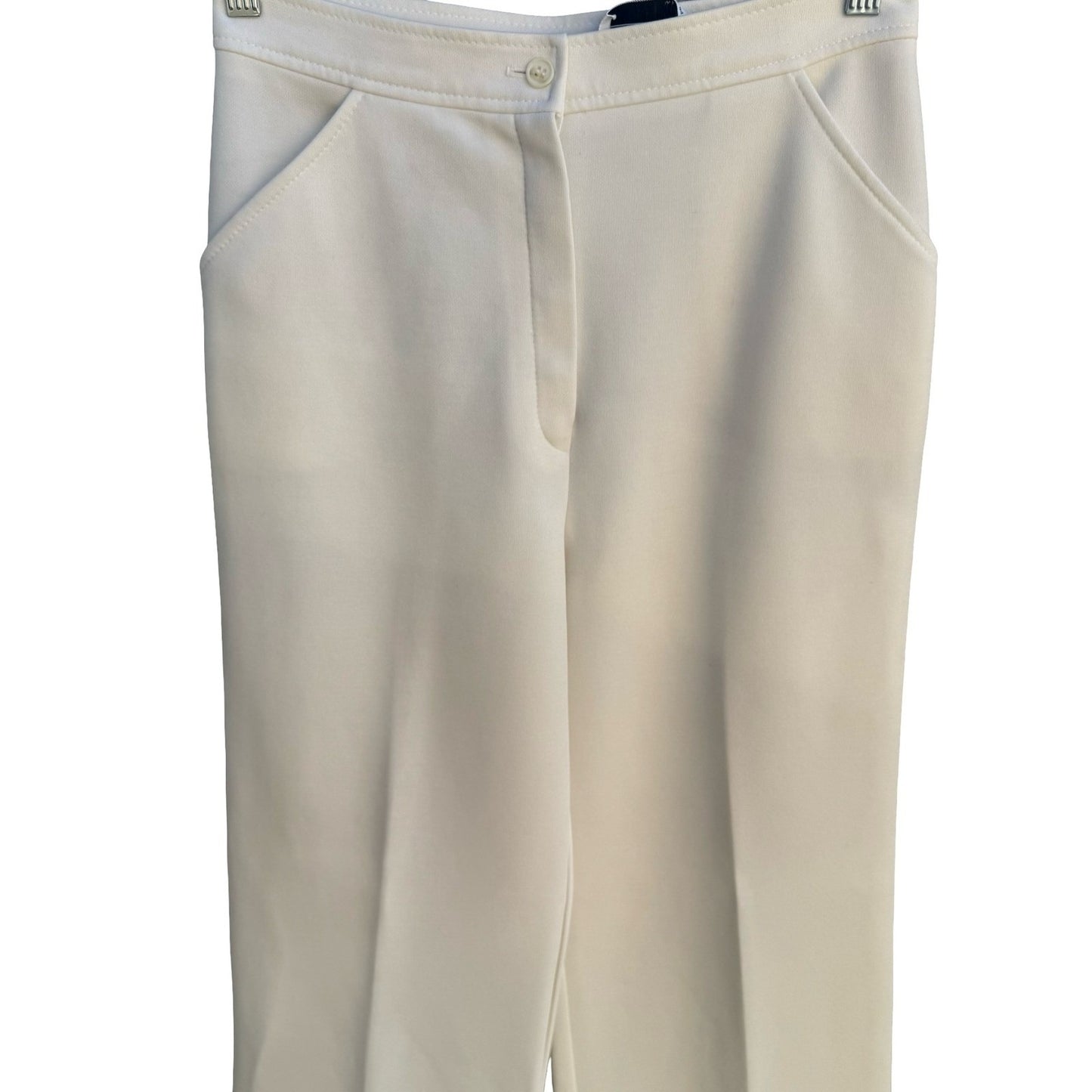Act III Vintage Mod Minimalist High Waisted Old Money Careerwear Wide Leg Pant L