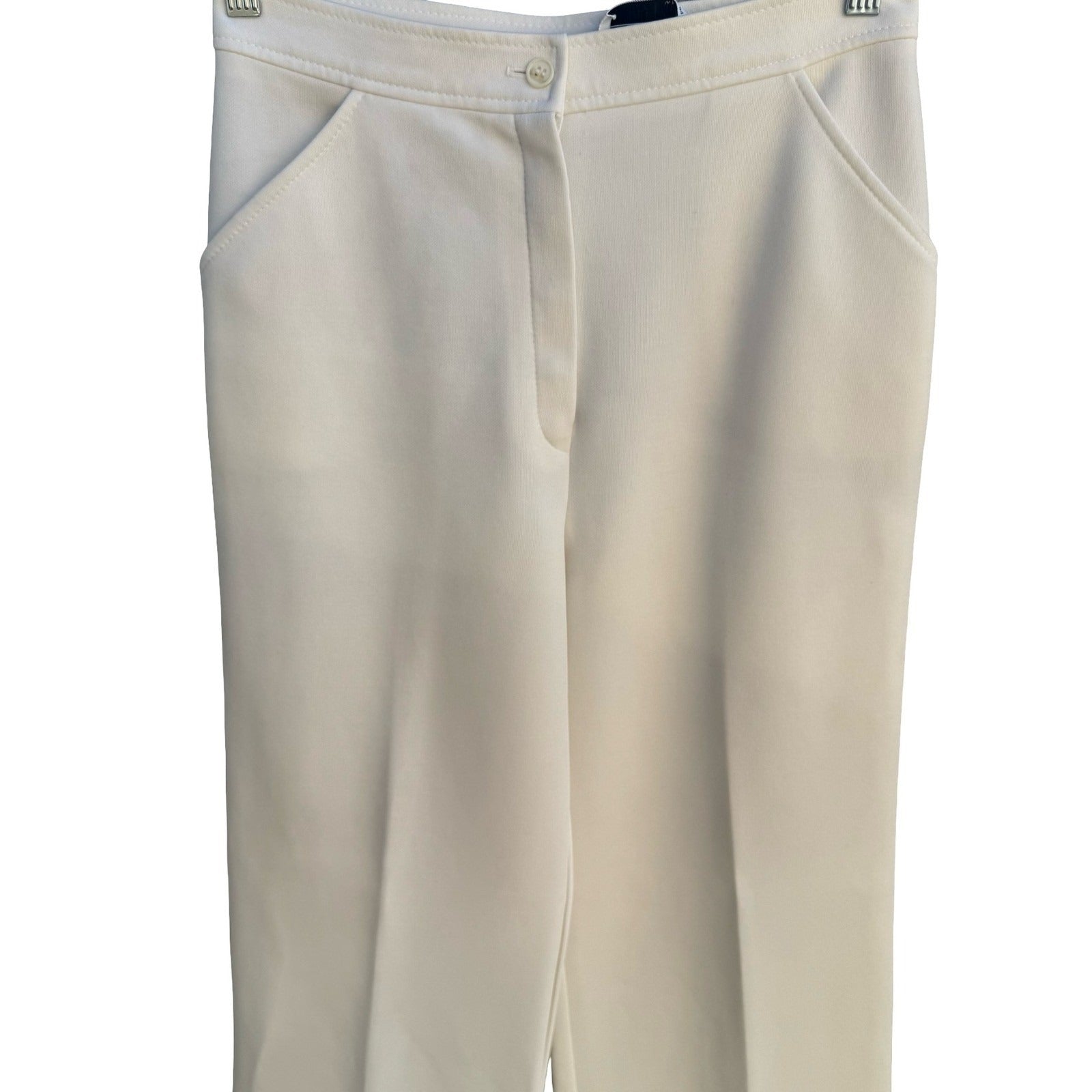 Act III Vintage Mod Minimalist High Waisted Old Money Careerwear Wide Leg Pant L