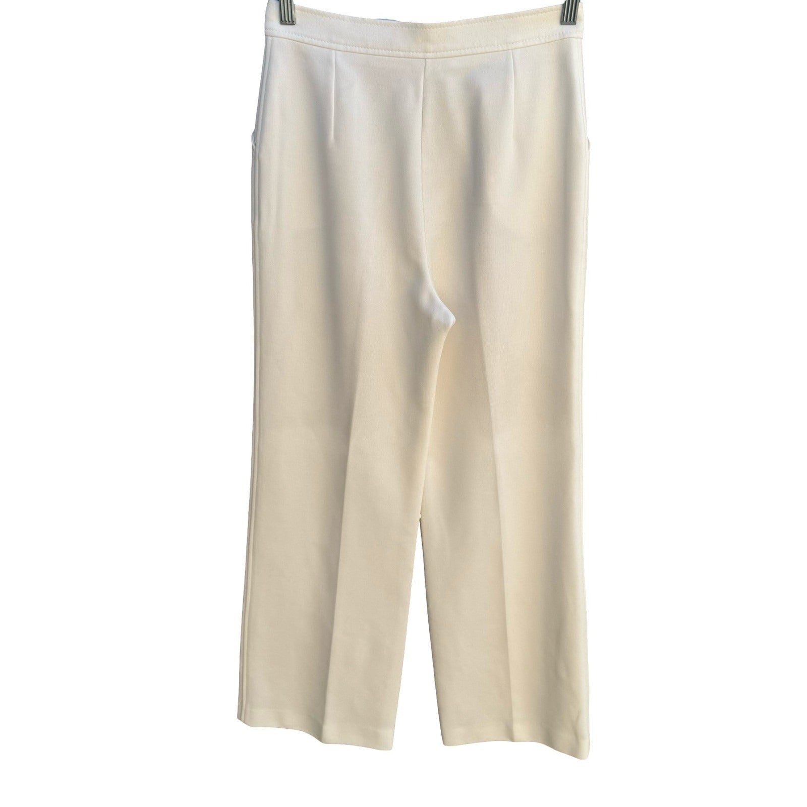 Act III Vintage Mod Minimalist High Waisted Old Money Careerwear Wide Leg Pant L