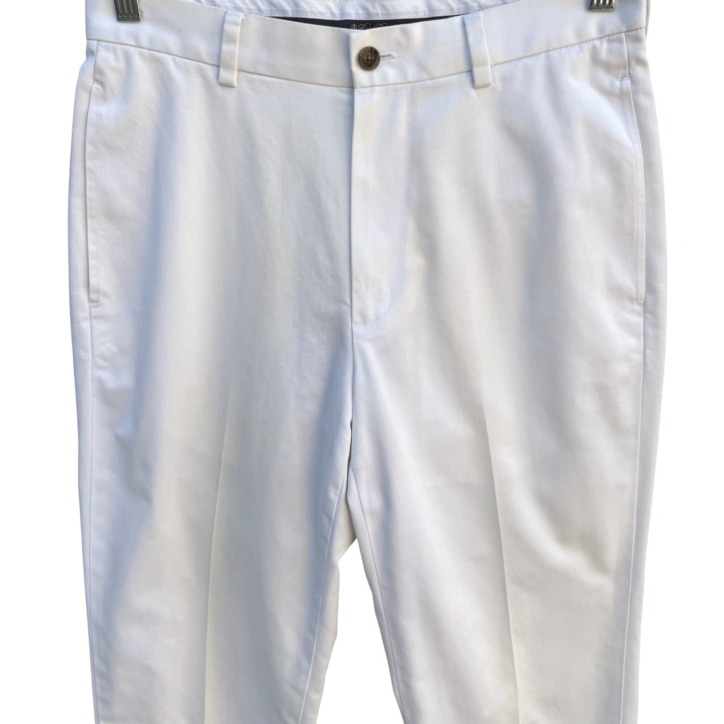 Brooks Brothers Hudson Lightweight Advantage Chino Pants W30/L30 Mens Flat Front