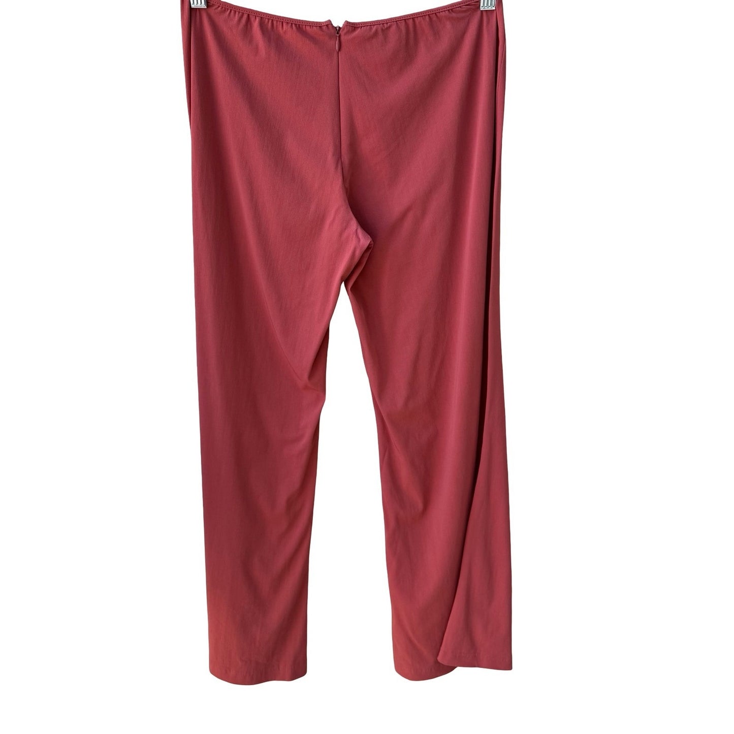 Jean Paul Gaultier Femme Vintage Wool Wide Leg Pants Terracotta USA 8 IT 42