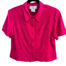 Switch Karin Stevens Petites Vintage 2-Piece Pink Dress &amp; Button-Up Jacket Set 10P 2 image