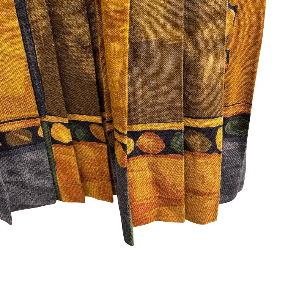 Dorothy Schoelen Platinum Vintage 90s Maximalist Art To Wear Jacket Shirt Skirt