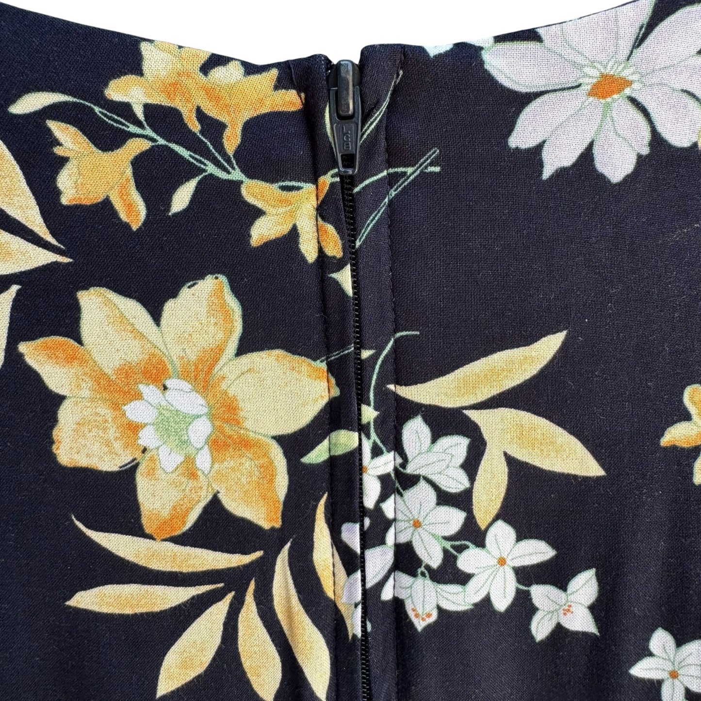 Womens Vintage Y2K Sleeveless Navy Floral Flowy Maxi Sundress Whimseygoth Dress 22W