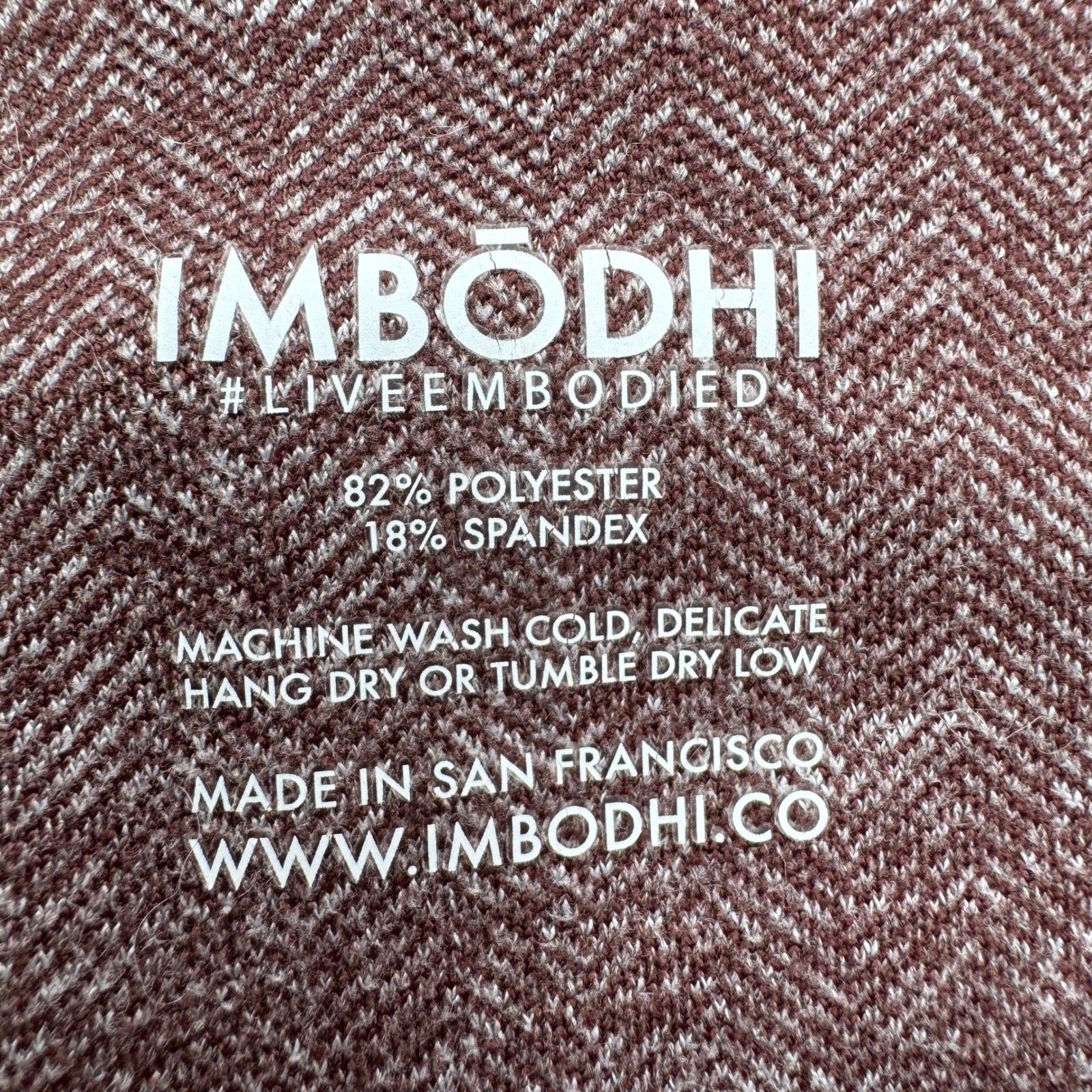 Imbodhi Athleisure Herringbone Knit Harem Jumpsuit Sustainable Yoga Loungewear S